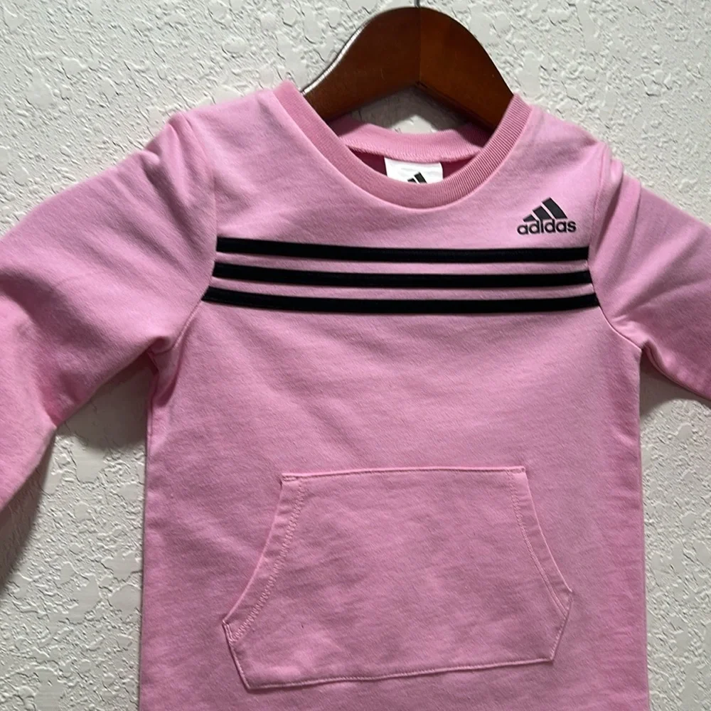 💐ADIDAS long sleeve girls dress size 18 M GUC